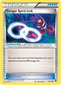 Gengar Spirit Link 095  XY  Phantom Forces - Uncommon