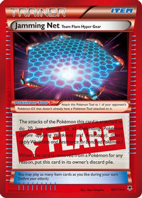 Jamming Net 098  - Holofoil XY  Phantom Forces - Holo Rare