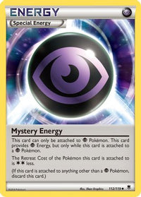 Mystery Energy 112  XY  Phantom Forces - Uncommon