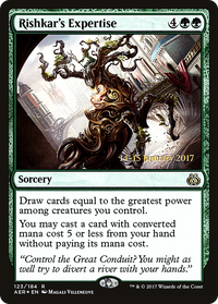 Rishkar's Expertise [Aether Revolt Prerelease Promos]
