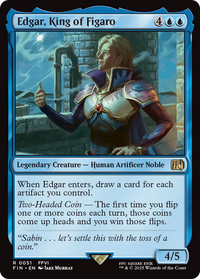 Edgar, King of Figaro -  Foil (FIN-051) - FINAL FANTASY