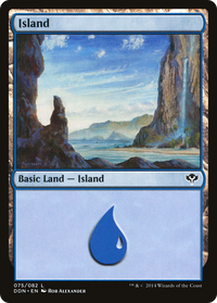 Island (75) [Duel Decks: Speed vs. Cunning]
