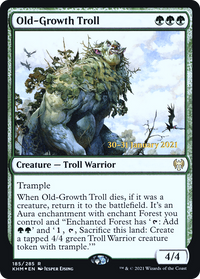 Old-Growth Troll [Kaldheim Prerelease Promos]
