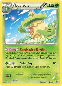 Ludicolo  - Holofoil XY  Primal Clash - Holo Rare