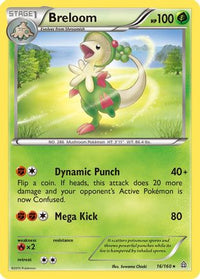 Breloom  XY  Primal Clash - Rare