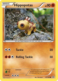 Hippopotas 087  XY  Primal Clash - Common