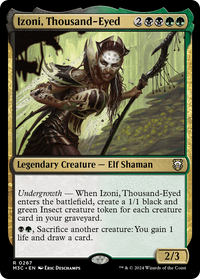 Izoni, Thousand-Eyed -  Foil (M3C-267) - Modern Horizons 3 Commander