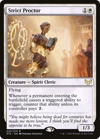 Strict Proctor [Strixhaven: School of Mages]