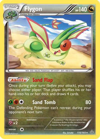 Flygon 110  - Holofoil XY  Primal Clash - Holo Rare