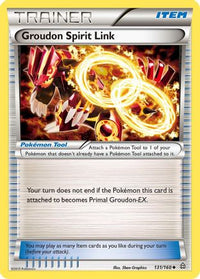 Groudon Spirit Link 131  XY  Primal Clash - Uncommon