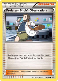 Professor Birch's Observations 134  XY  Primal Clash - Uncommon
