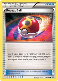 Repeat Ball 136  XY  Primal Clash - Uncommon