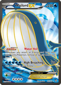 Wailord EX (147 Full Art) (147 Full Art) 147/160  - Holofoil XY  Primal Clash - Ultra Rare