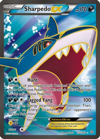 Sharpedo EX (152 Full Art)  - Holofoil XY  Primal Clash - Ultra Rare