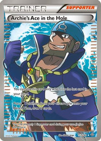 Archie's Ace in the Hole (157 Full Art)/160  - Holofoil XY  Primal Clash - Ultra Rare