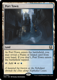 Port Town -  Foil (M3C-364) - Modern Horizons 3 Commander