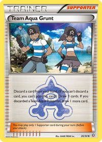 Team Aqua Grunt 026  Double Crisis - Uncommon