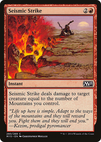 Seismic Strike (M15-280) - Magic 2015 Foil