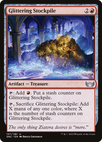 Glittering Stockpile [Streets of New Capenna]