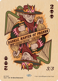 Rankle, Master of Pranks (SLD-1707) - Secret Lair Drop (Borderless) Foil