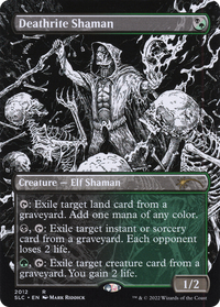 Deathrite Shaman (Borderless) [Secret Lair 30th Anniversary Countdown Kit]