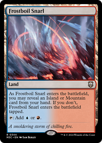 Frostboil Snarl -  Foil (M3C-344) - Modern Horizons 3 Commander