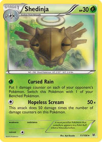 Shedinja 011  XY  Roaring Skies - Rare