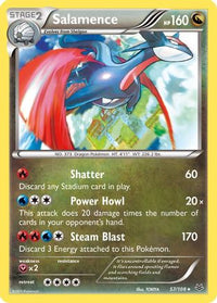 Salamence 057  - Holofoil XY  Roaring Skies - Holo Rare