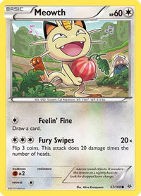 Meowth 067  XY  Roaring Skies - Common