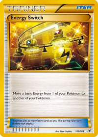 Energy Switch 109  - Holofoil XY  Roaring Skies - Secret Rare