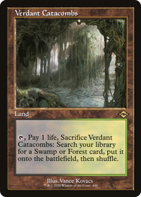 Verdant Catacombs (Retro Foil Etched) [Modern Horizons 2]