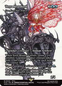 Terra Branford - Urza, Lord High Artificer (Showcase) -  / Terra Branford (Borderless) Foil (FCA-005) - FINAL FANTASY: Through the Ages