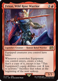 Firion, Wild Rose Warrior -  Foil (FIN-137) - FINAL FANTASY