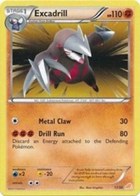 Excadrill (#17 Non-Holo)  BW Trainer Kit Excadrill & Zoroark - Common