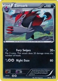 Zoroark (#30 Holo)  - Holofoil BW Trainer Kit Excadrill & Zoroark - Common