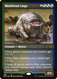 Murkfiend Liege (Foil Etched) -  Foil (2X2-529) - Double Masters 2022