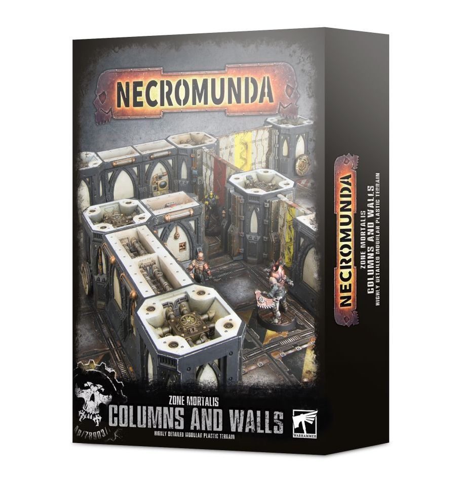 NECROMUNDA: ZONE MORALIS: COLUMNS & WALLS