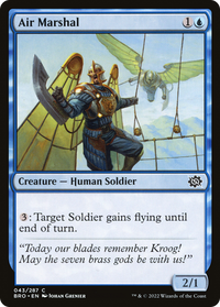 Air Marshal [The Brothers' War]