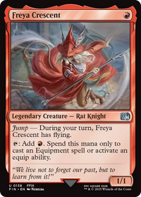 Freya Crescent -  Foil (FIN-138) - FINAL FANTASY