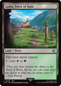 Gohn, Town of Ruin -  Foil (FIN-278) - FINAL FANTASY