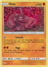 Onix - 9/12/12  - Holofoil McDonalds Promos 2019 - Promo