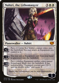 Nahiri, the Lithomancer [Commander 2014]