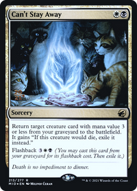 Can't Stay Away [Innistrad: Midnight Hunt Prerelease Promos]