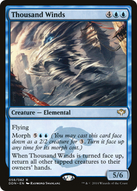 Thousand Winds [Duel Decks: Speed vs. Cunning]
