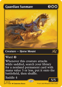 Guardian Sunmare -  Foil (DFT-429) - Aetherdrift