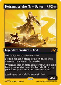 Ketramose, the New Dawn -  Foil (DFT-482) - Aetherdrift