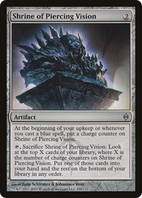 Shrine of Piercing Vision [New Phyrexia]