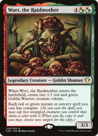 Wort, the Raidmother [Commander 2020]