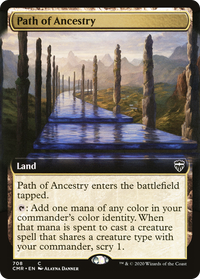 Path of Ancestry (Extended Art) [Commander Legends]