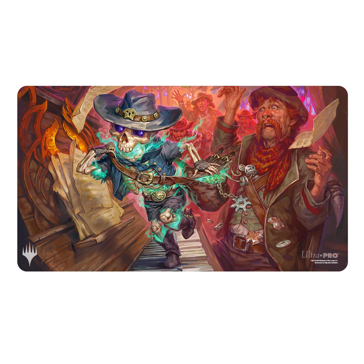 Ultra PRO: Playmat - Outlaws of Thunder Junction (Tinybones, the Pickpocket Key Art)